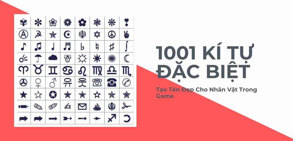 +999 Kí tự đặc biệt Garena Free Fire mới nhất 2022 đẹp độc lạ