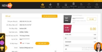 Số tiền nạp tối thiểu được nhà cái quy định