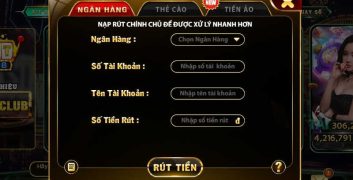 Hướng dẫn cách rút tiền Hitclub thành công nhanh chóng qua các hình thức cụ thể