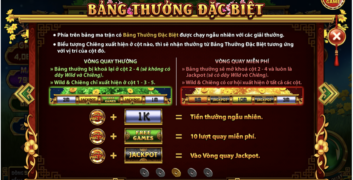 Bảng thưởng đặc biệt của Cung hỷ phát tài 